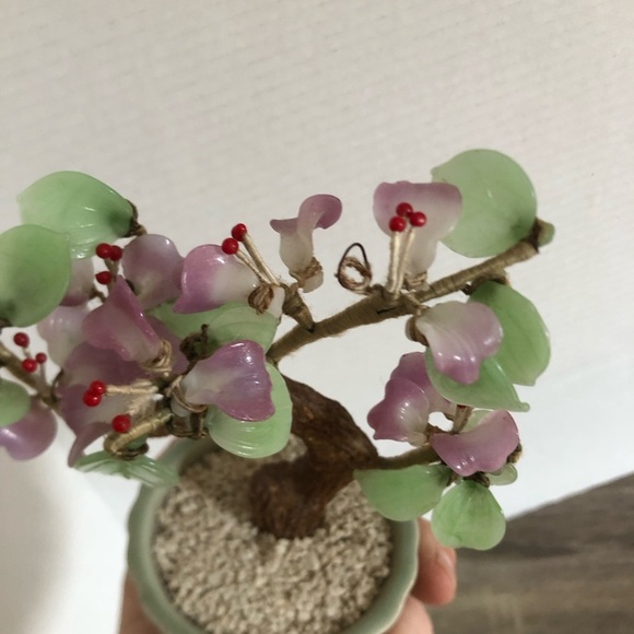 Vintage Glass Bonsai Tree - Picture 16 of 16